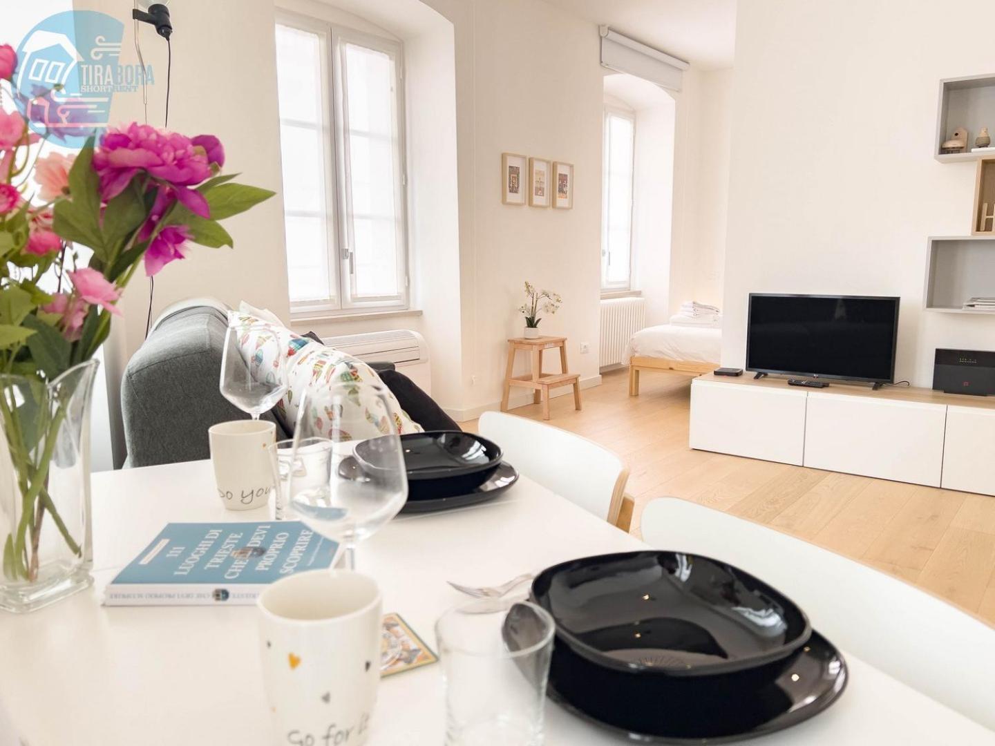 شقة Corridoni 2B Tirabora Short Rent ترييستي المظهر الخارجي الصورة